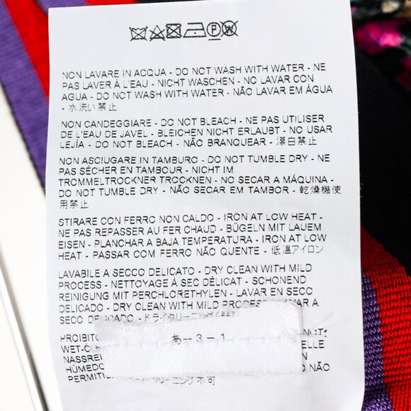 Etro Beige & Black Multicoloured Houndstooth Velvet Pants - Picture 9 of 9